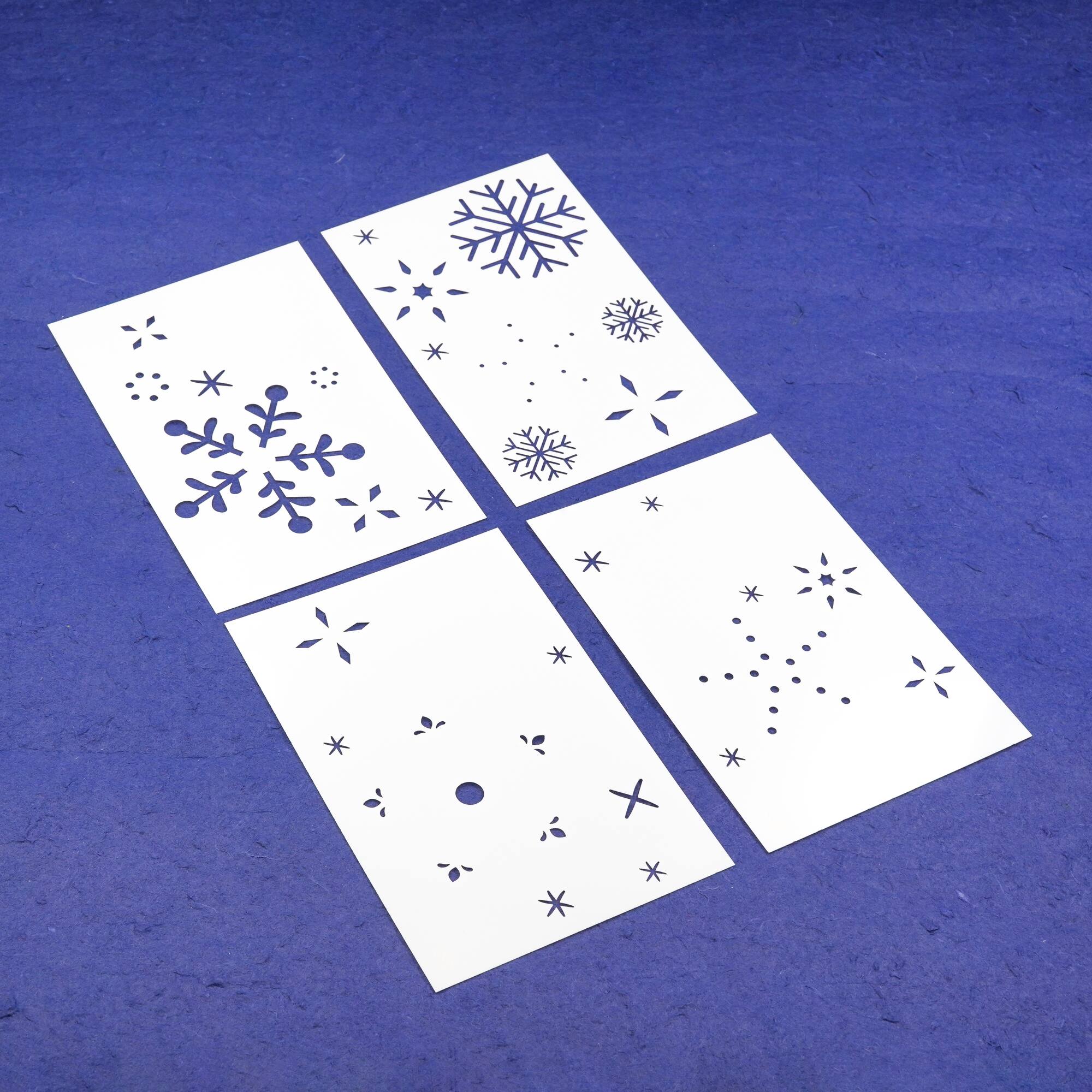 Snowflakes Layering Stencils by Recollections™